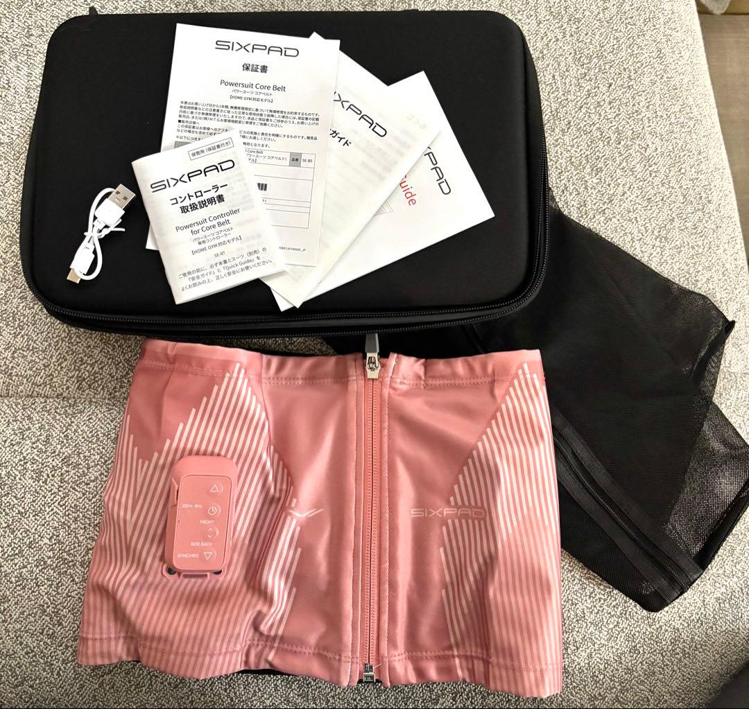 SIXPAD Core Belt コアベルト ピンク　Sサイズ