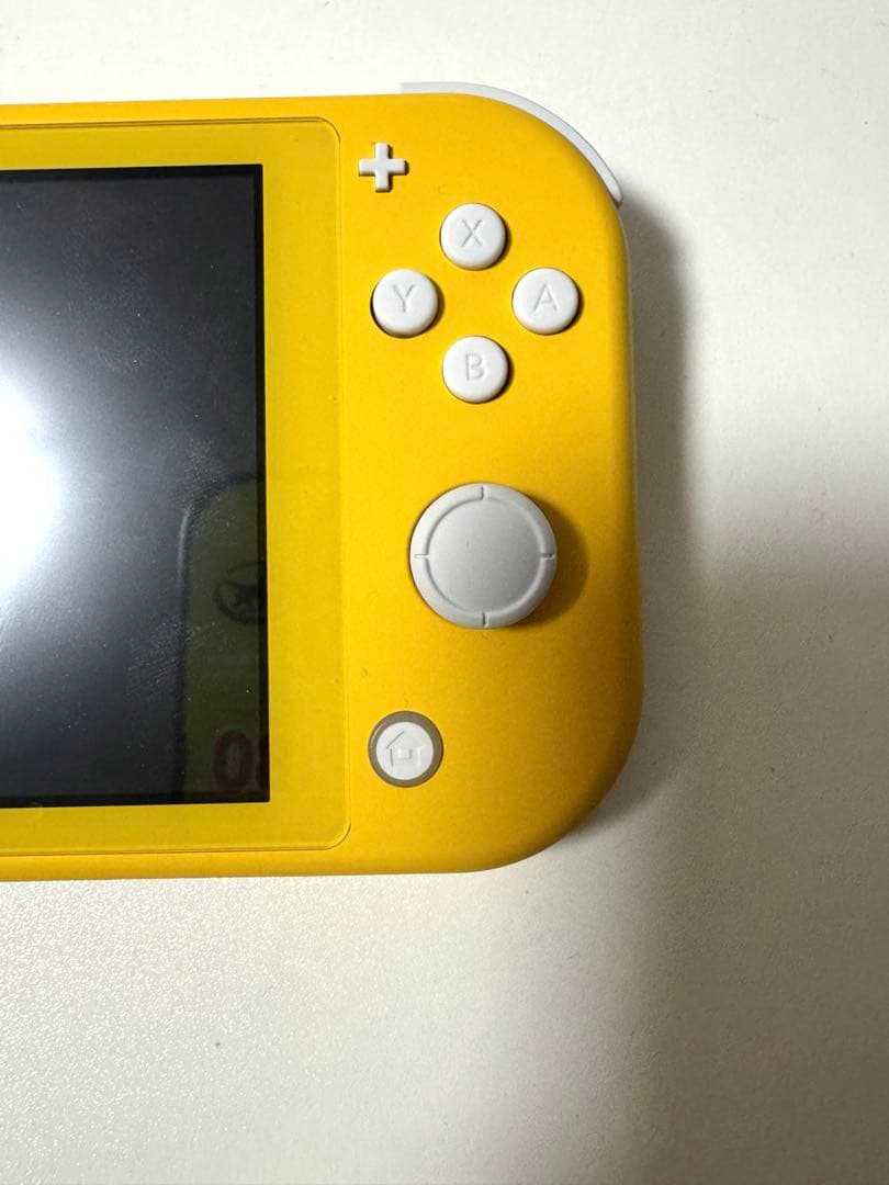 【動作確認済み】Nintendo Switch Lite イエロー 本体 箱付き