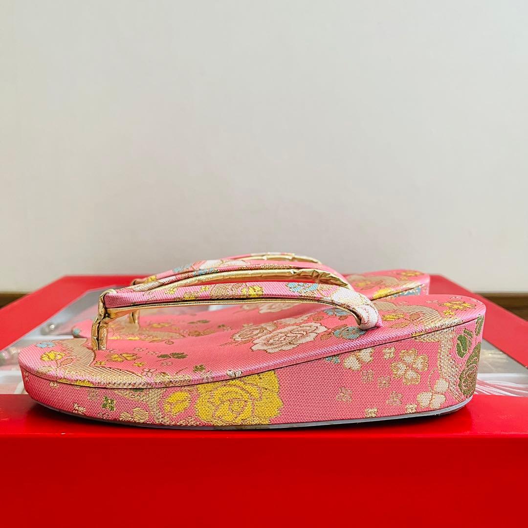 七五三　7歳　結び帯　バッグ草履　ハコセコセット