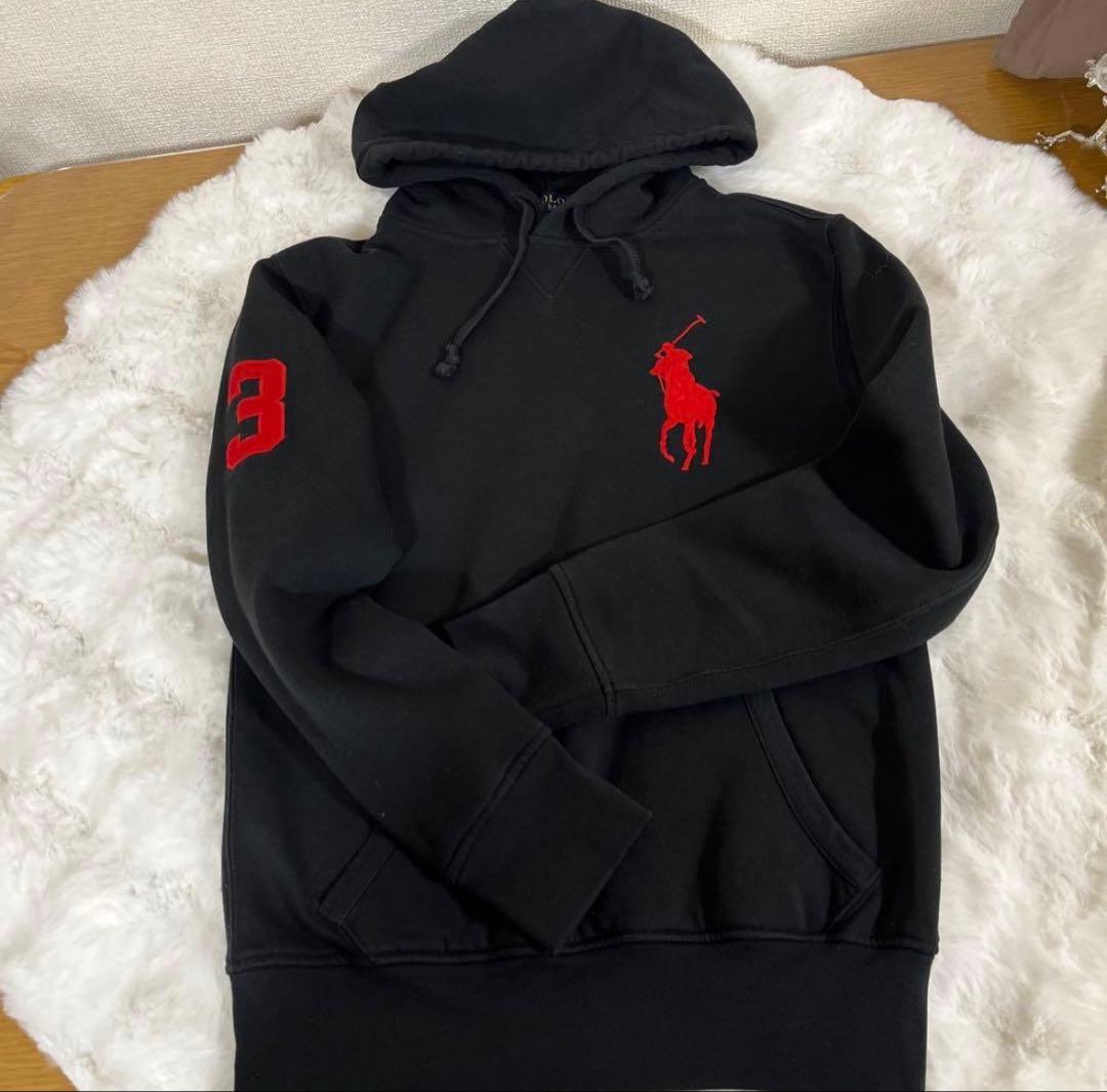 POLO ラルフローレン　ビッグポニー　ブラック XS 希少 美品