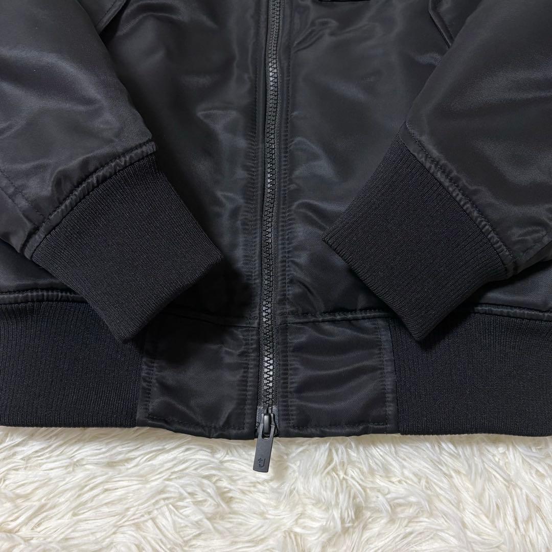 【美品】 +J UNIQLO ハイブリッドダウンオーバーサイズMA-1 XS 黒