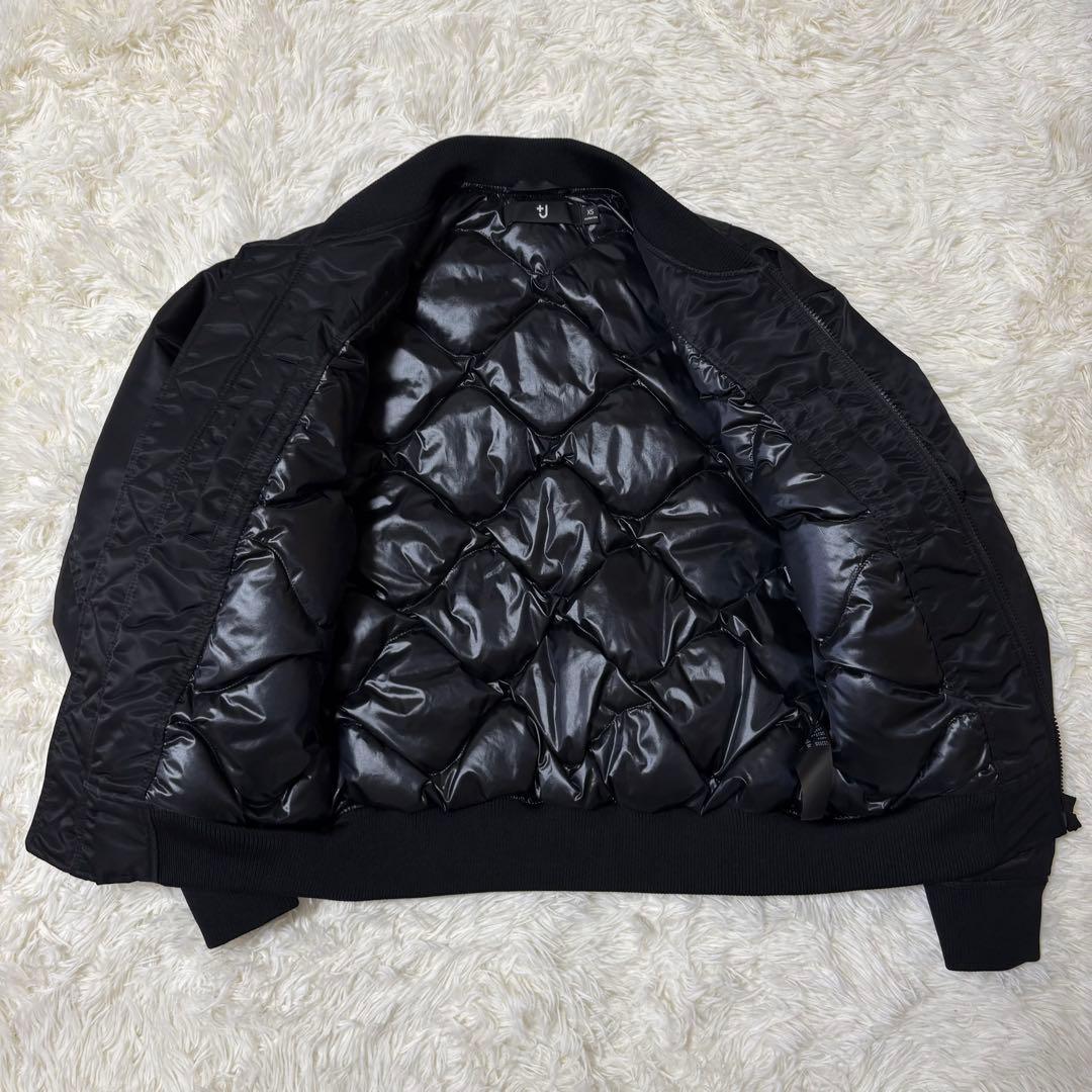 【美品】 +J UNIQLO ハイブリッドダウンオーバーサイズMA-1 XS 黒