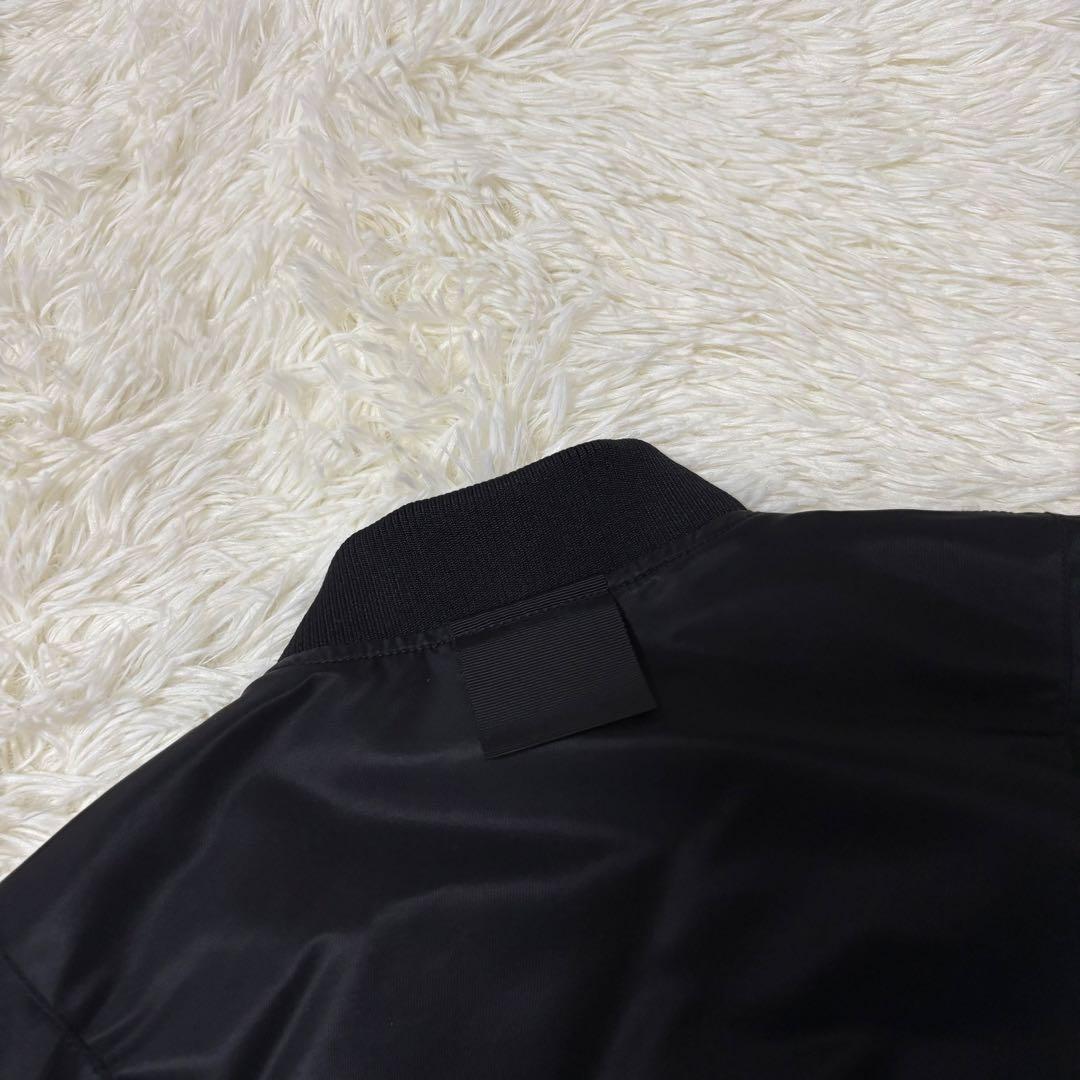 【美品】 +J UNIQLO ハイブリッドダウンオーバーサイズMA-1 XS 黒