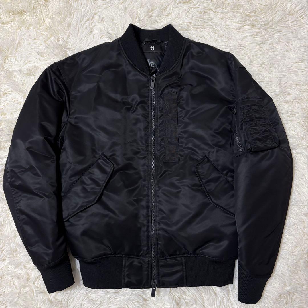 【美品】 +J UNIQLO ハイブリッドダウンオーバーサイズMA-1 XS 黒