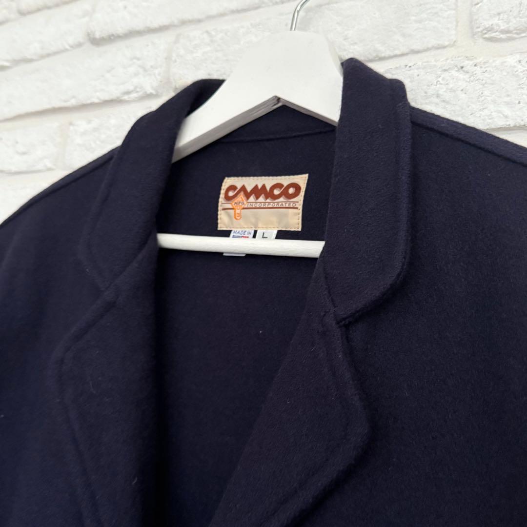 USA製【カムコ】メルトンウール　段返り3B メルトンウール　ジャケット
