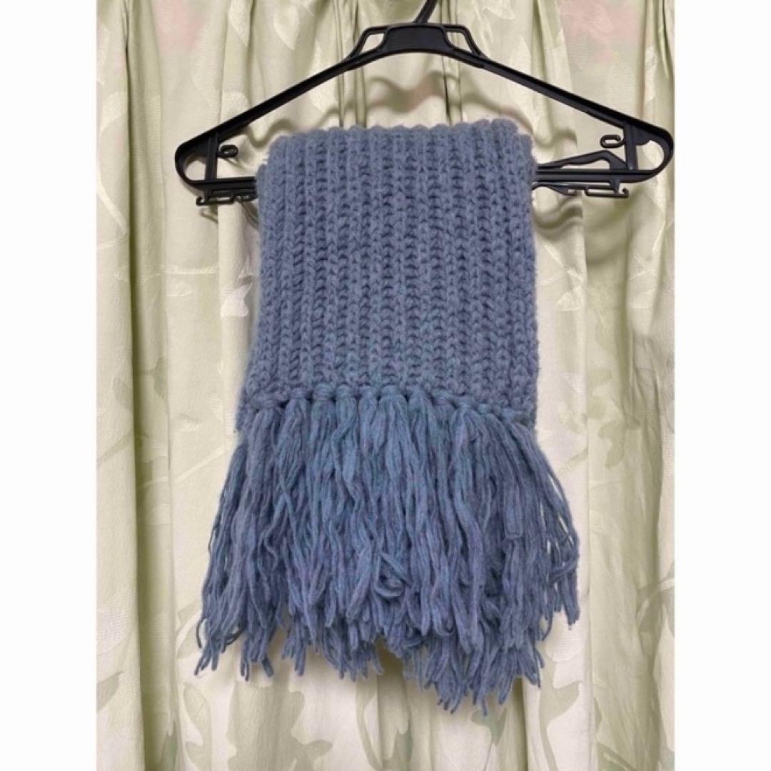 DRIES VAN NOTEN フリンジ付きマフラー　ストール