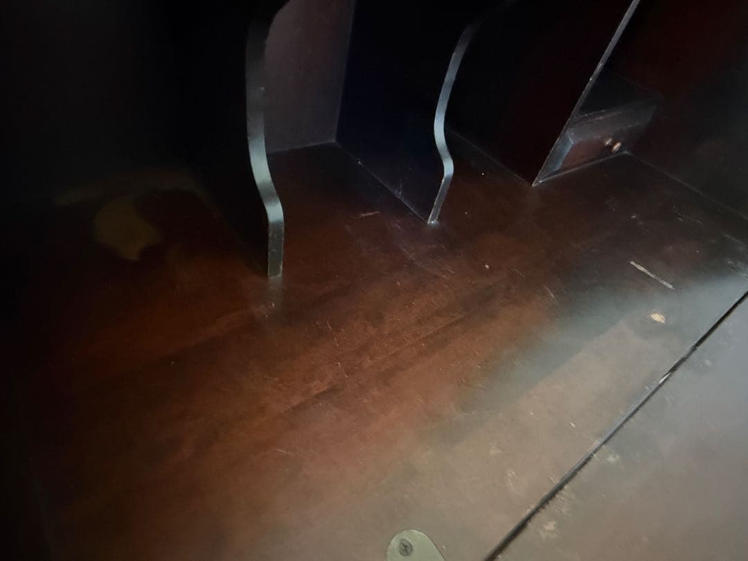 【ノンホルマリン】アンティーク ライティングビューロー デスク(北海道民芸家具)