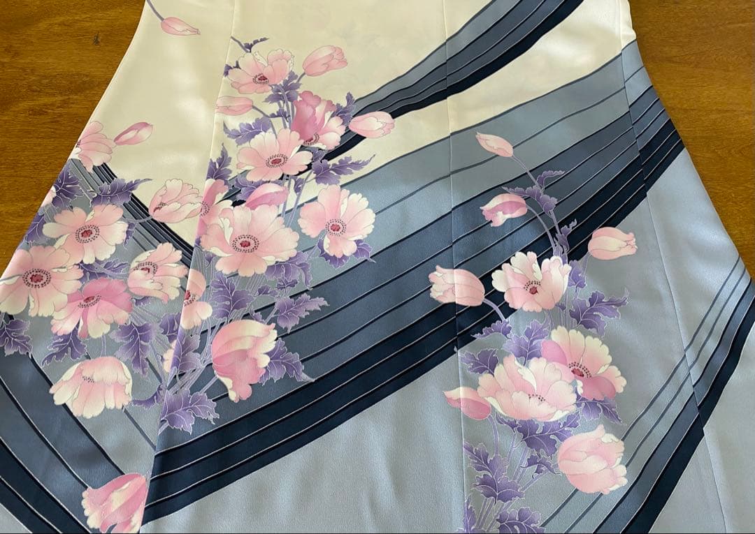 3270 着物　リメイク　ドレス　ワンピース