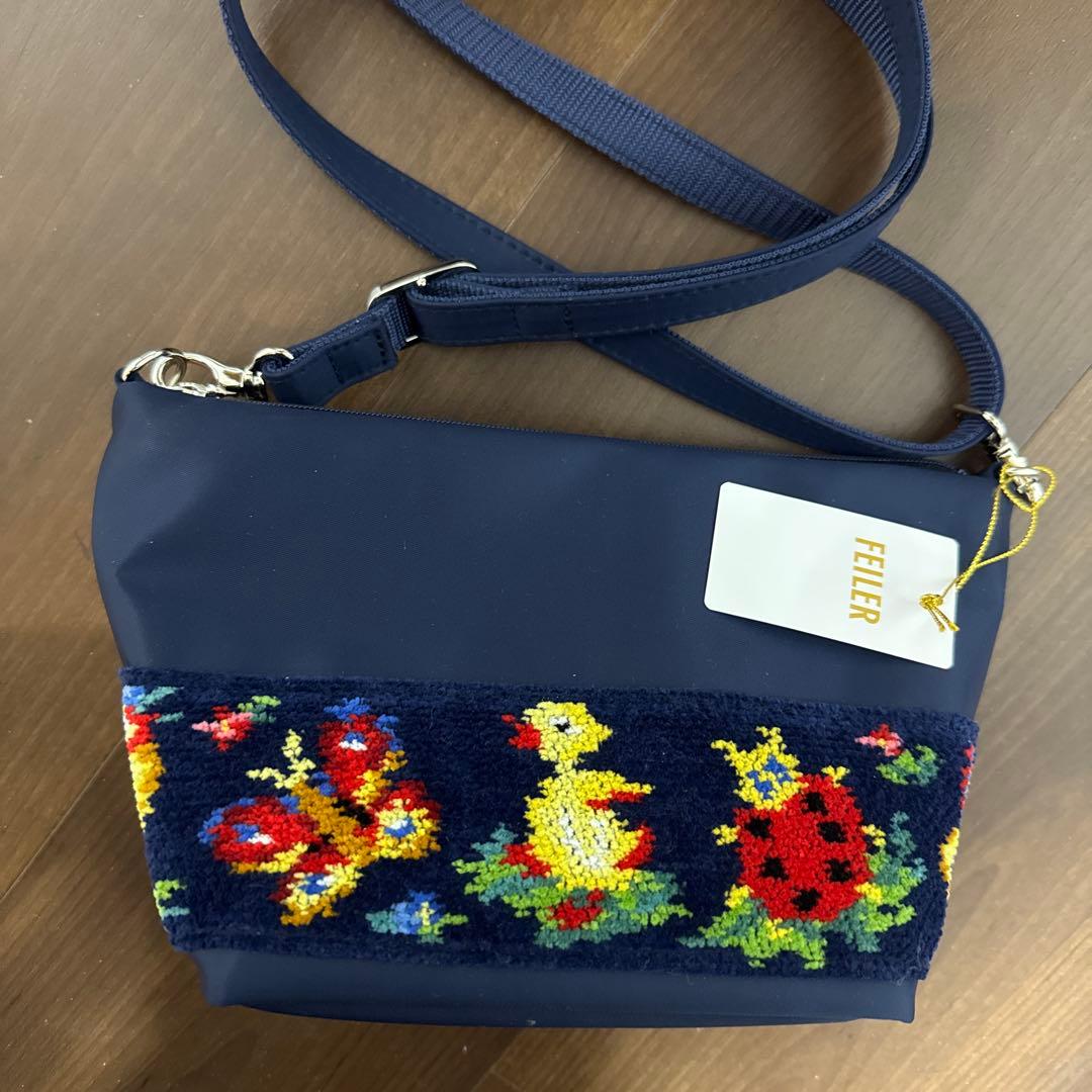 フェイラー ミニショルダーバッグ ハイジ 学校フェイラー ネイビー very