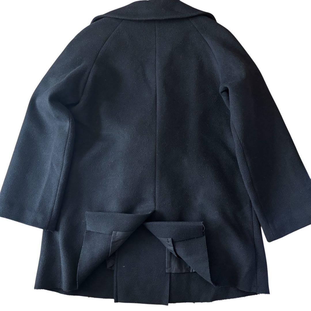 ジャケット・アウター Y's yohji yamamoto wool gown coat BLK 3