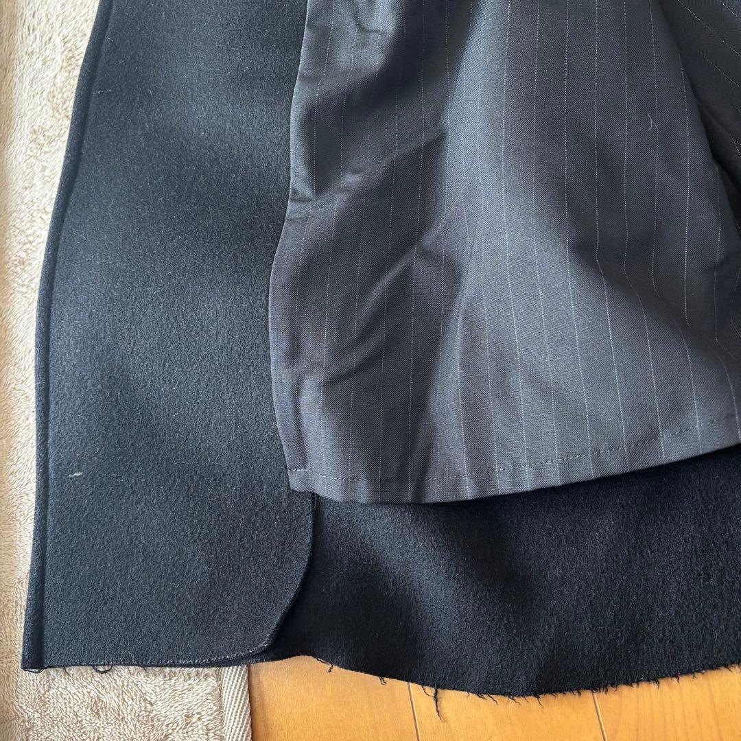 ジャケット・アウター Y's yohji yamamoto wool gown coat BLK 3