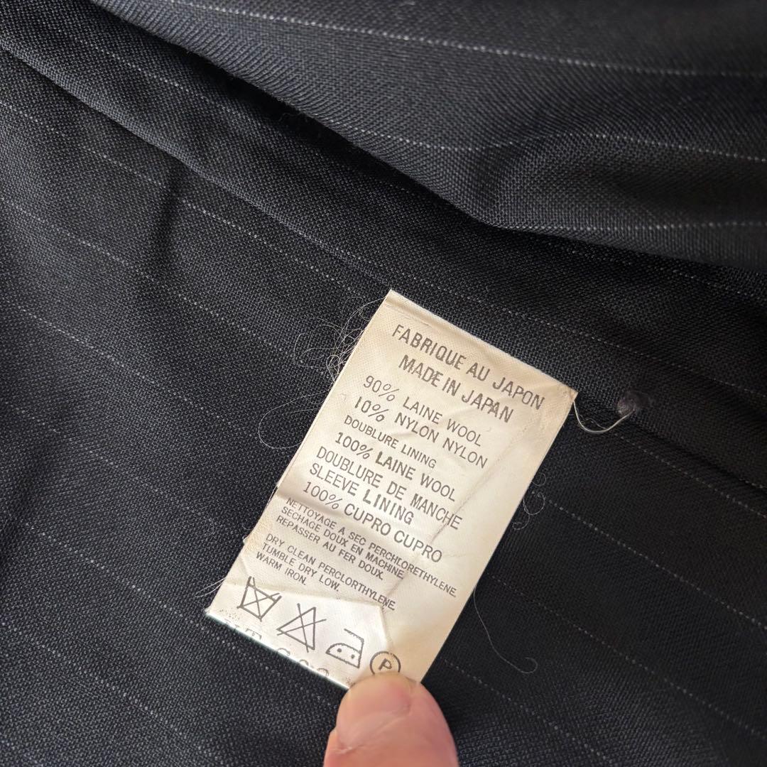 ジャケット・アウター Y's yohji yamamoto wool gown coat BLK 3