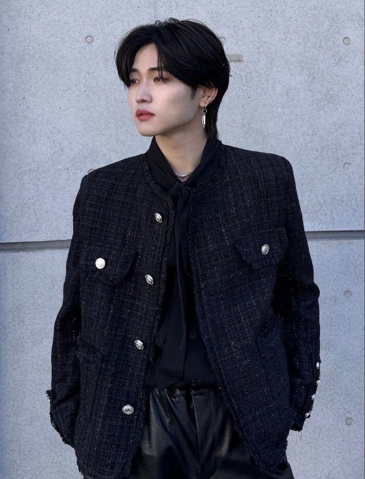 ALUDE アルード 韓国 ツイード ジャケット 完売品 Y2K