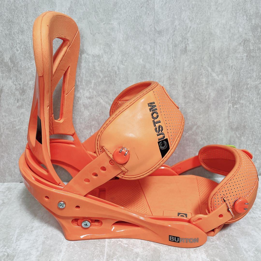 BURTON CUSTOM ビンディング Mサイズ オレンジ
