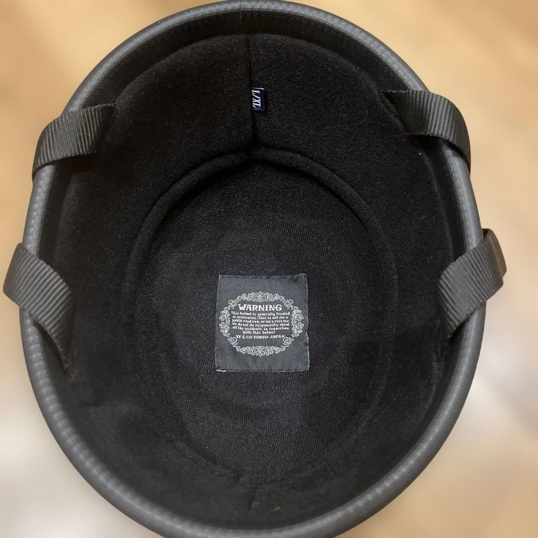 M*E様 TT&CO イーグルロード マットブラック L/XLサイズ　バイザー付