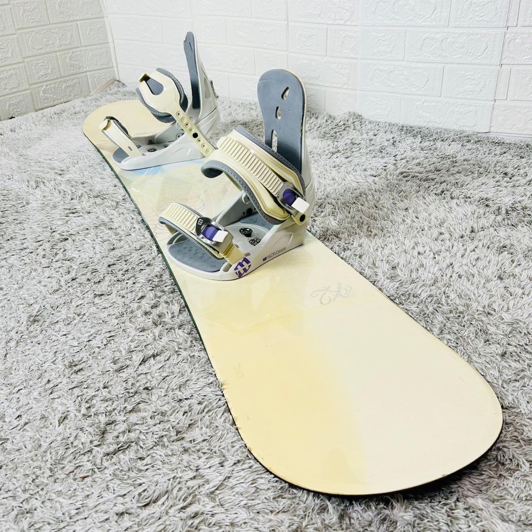 【初心者おすすめ 】 K2　MOMENT　スノーボード　セット　146cm　M