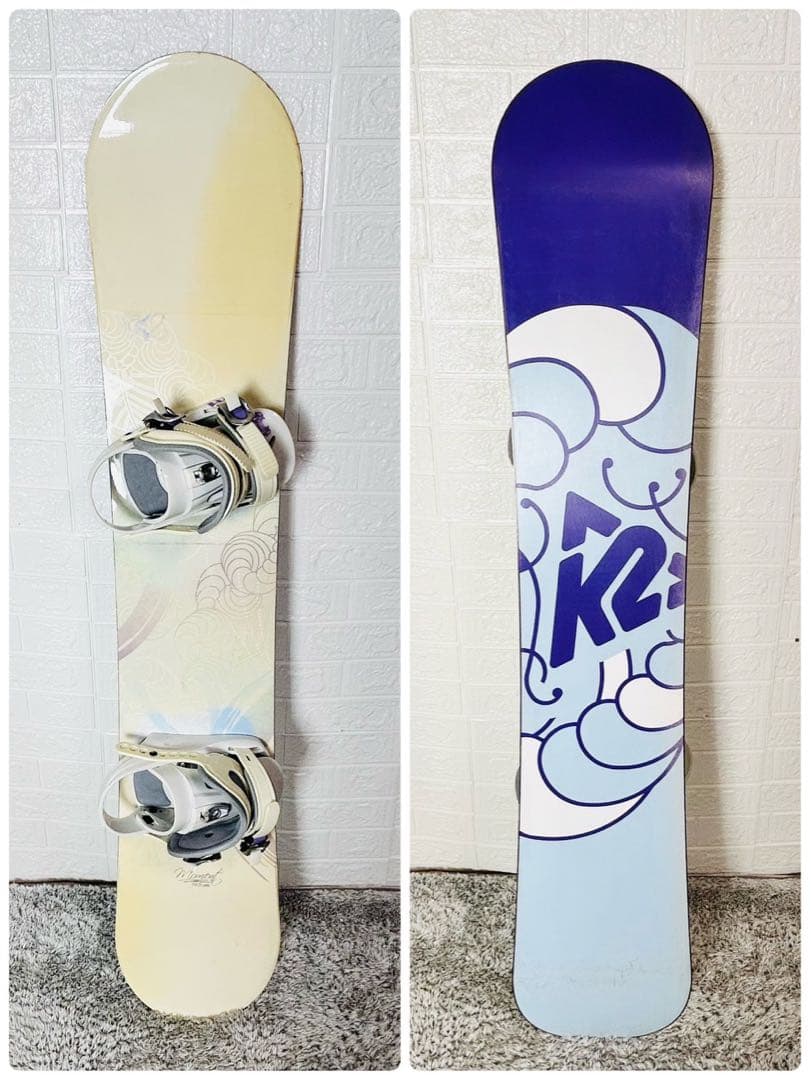 【初心者おすすめ 】 K2　MOMENT　スノーボード　セット　146cm　M