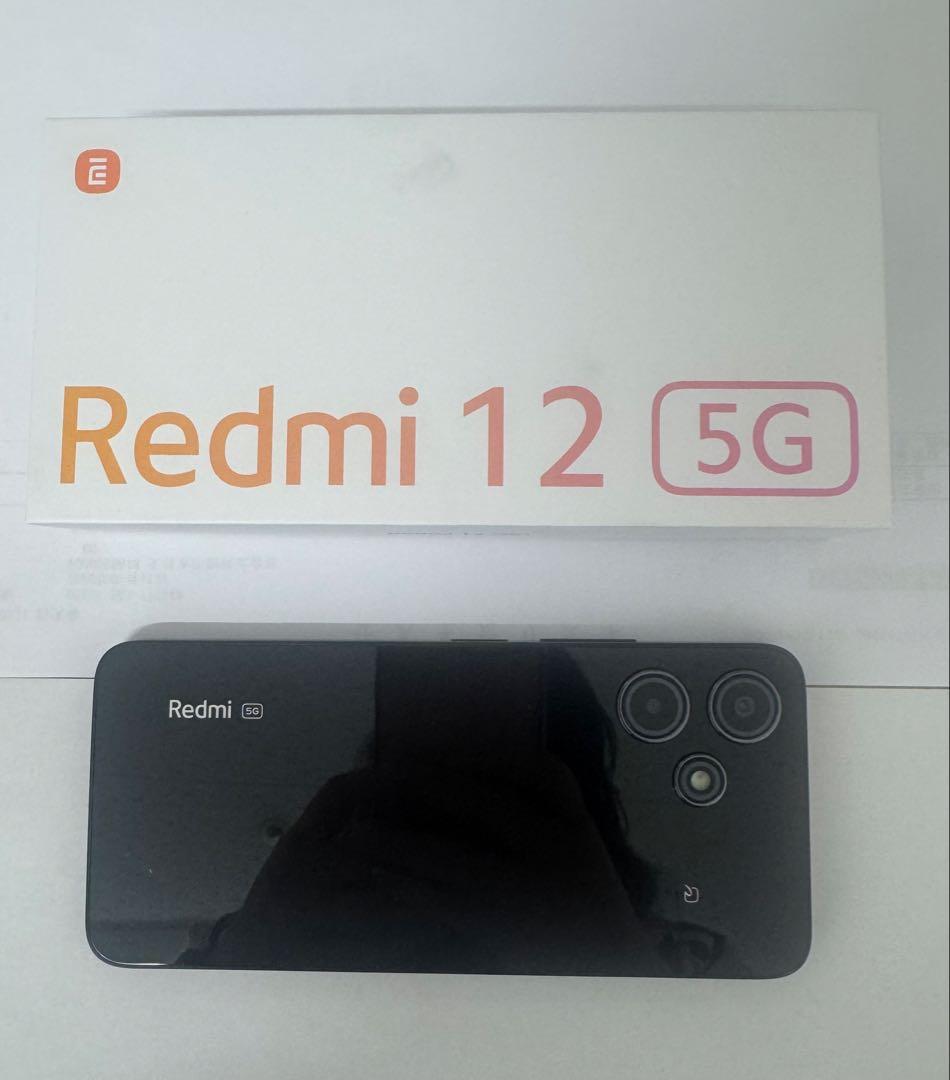 Xiaomi Redmi 12 5G SIMフリー 本体 黒