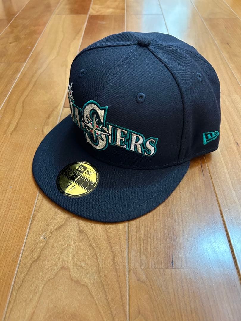 新品未使用 シアトル マリナーズ ニューエラ59FIFTYキャップ 7 3/8