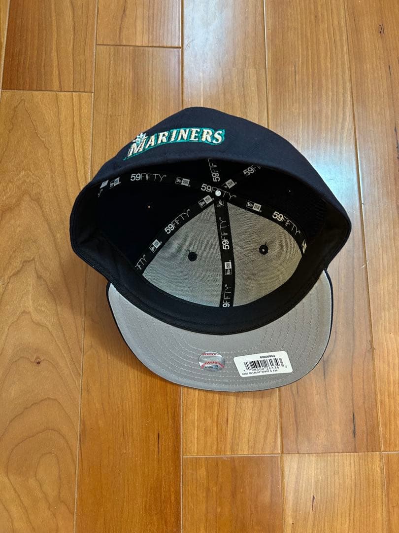 新品未使用 シアトル マリナーズ ニューエラ59FIFTYキャップ 7 3/8