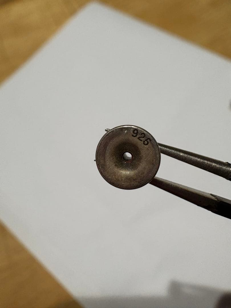 クロムハーツ スタッド　スター　シルバー　ピアス