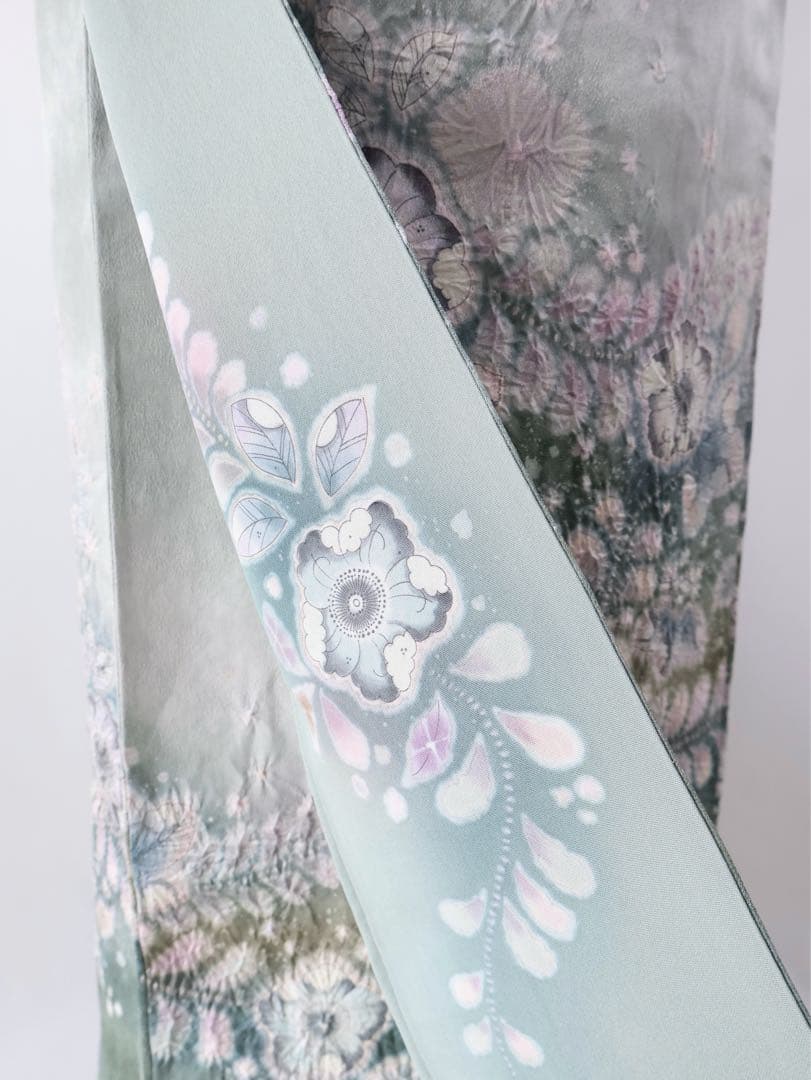 訪問着セット 辻ヶ花絞り 翠山