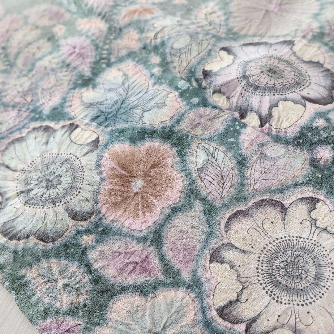 訪問着セット 辻ヶ花絞り 翠山