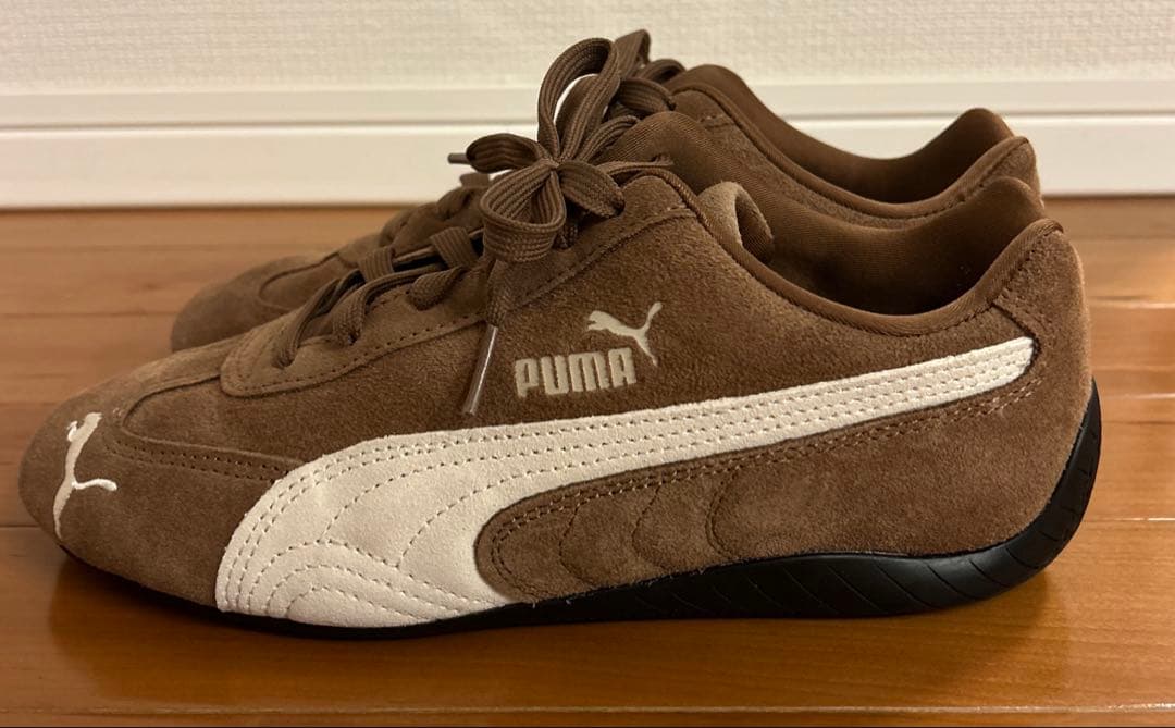 【美品】PUMA プーマ スピードキャット OG ブラウン 24.5cm 箱付き
