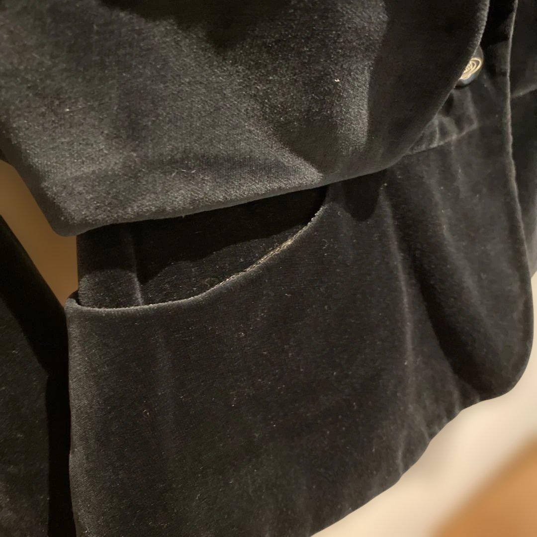 Vivienne Westwood RED LABEL ラブジャケットベロア赤黒