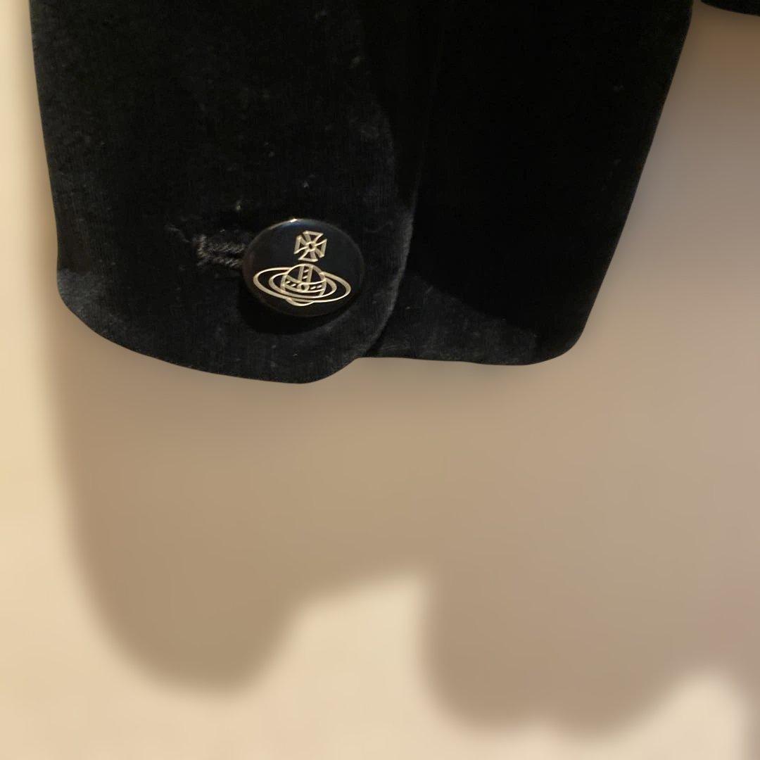 Vivienne Westwood RED LABEL ラブジャケットベロア赤黒
