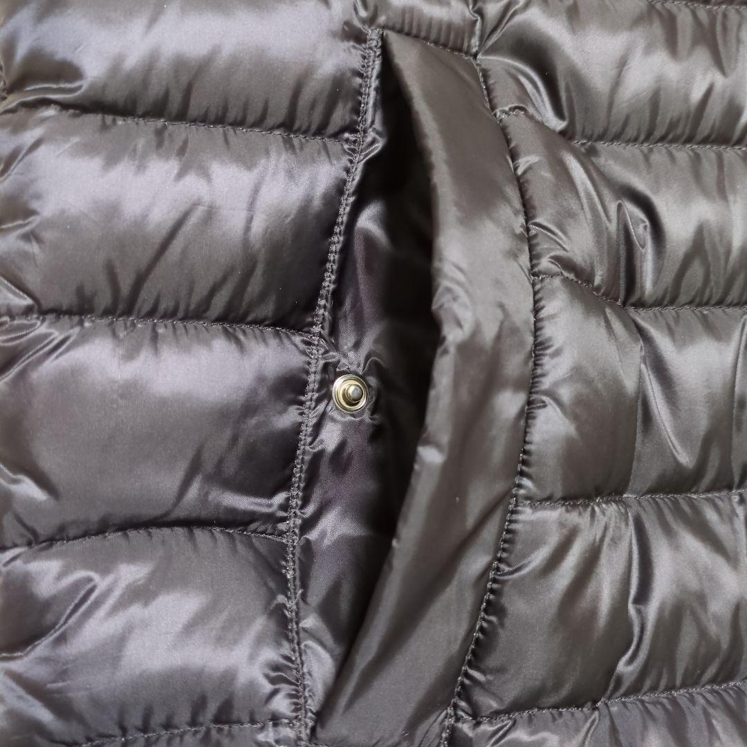 HERNO ヘルノ ダウンベスト フード付 ブラック メンズ 50