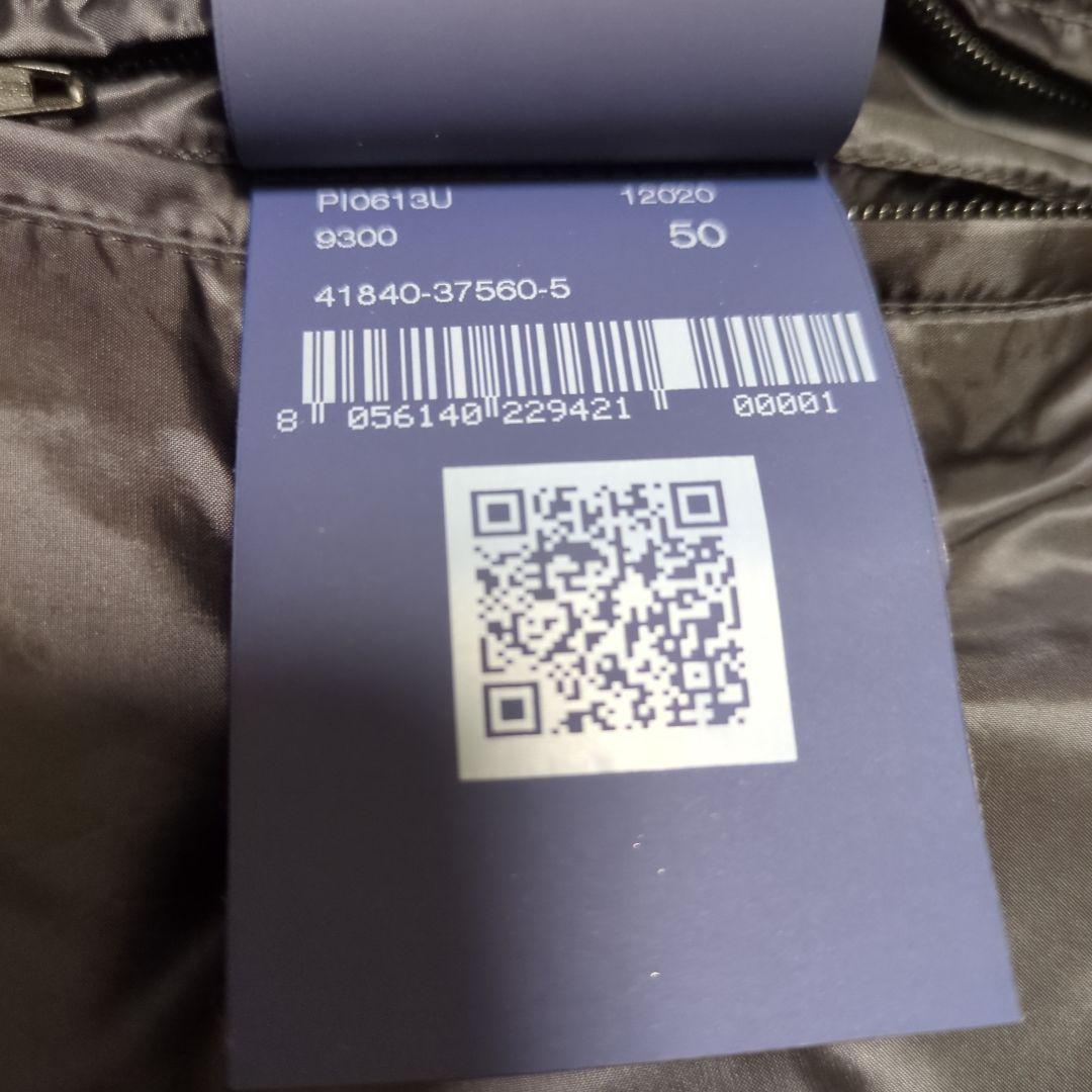 HERNO ヘルノ ダウンベスト フード付 ブラック メンズ 50