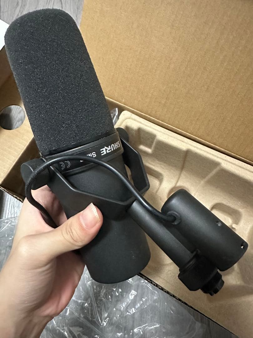 SHURE SM7B ダイナミックマイク　説明欄必読お願いします。