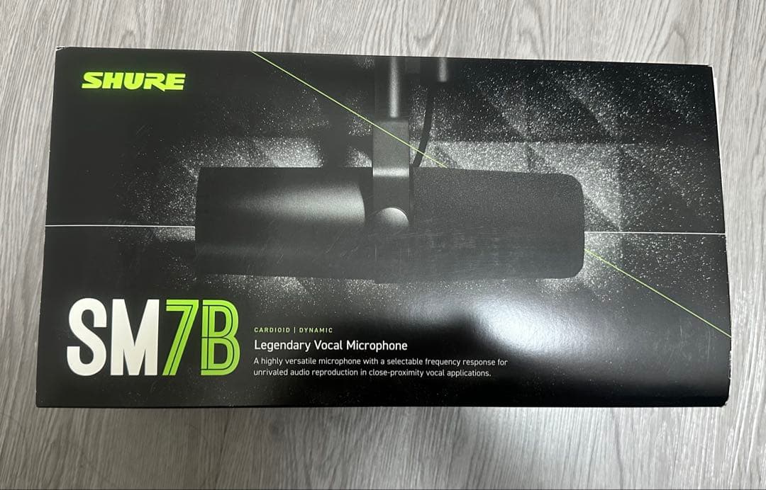 SHURE SM7B ダイナミックマイク　説明欄必読お願いします。