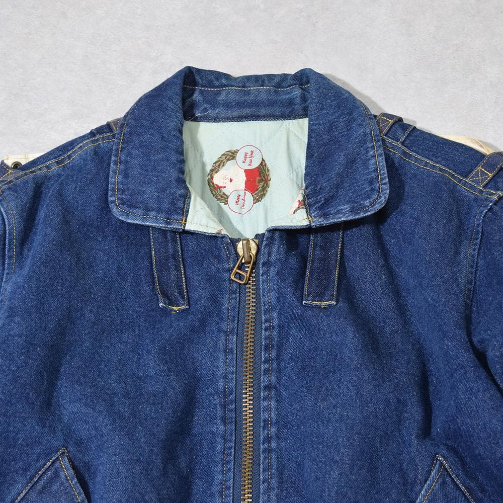 90s 金子功 ピンクハウス PINK HOUSE ゼッケン付き デニムブルゾン