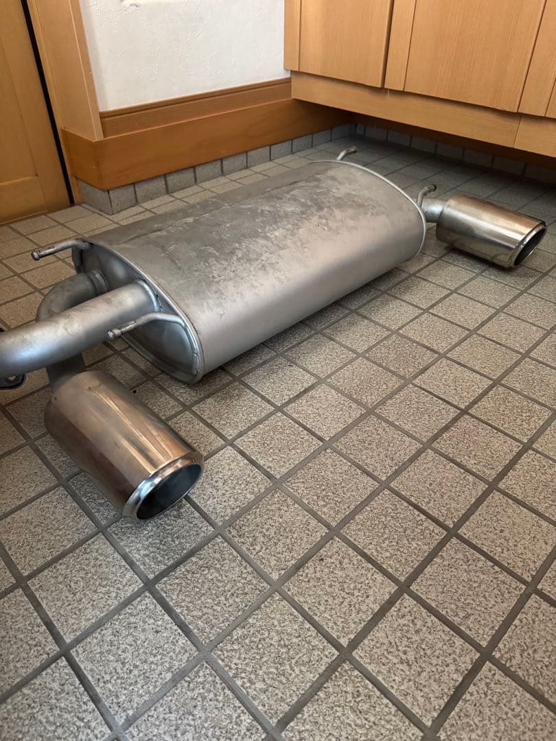 86後期純正マフラー リアピース