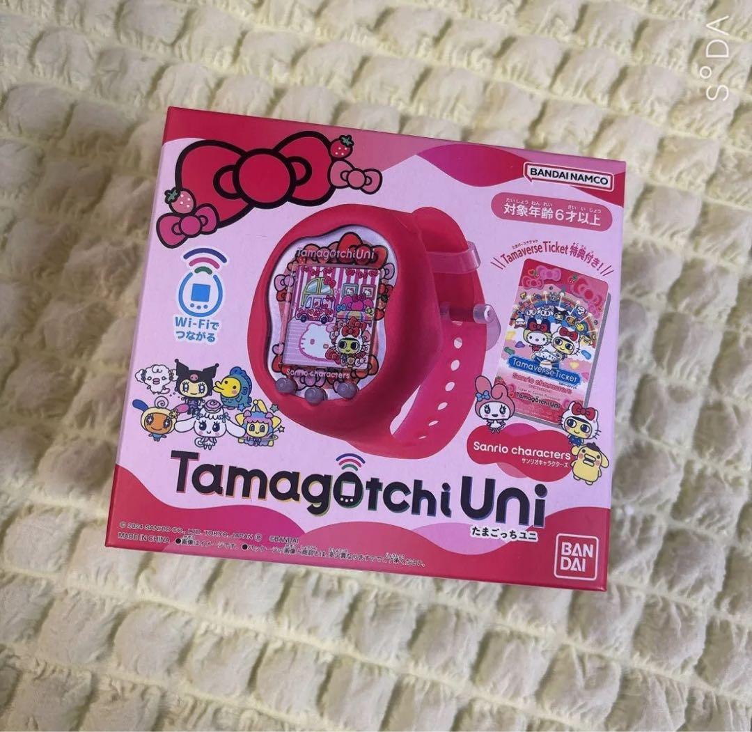 最終値下げ！　販売終了　たまごっちuni たまごっちユニ サンリオ 新品未開封品