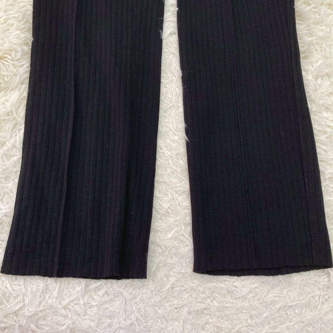 DOLCE & GABBANA ニットパンツ ブラック 48 キレイめ 上品