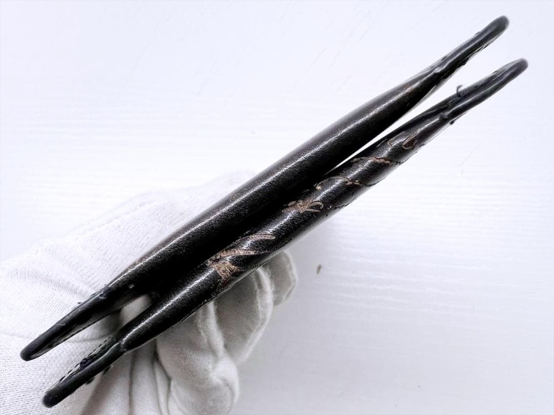 良好品　ベルルッティ　アッサオ　スクリットレザー　マネークリップ