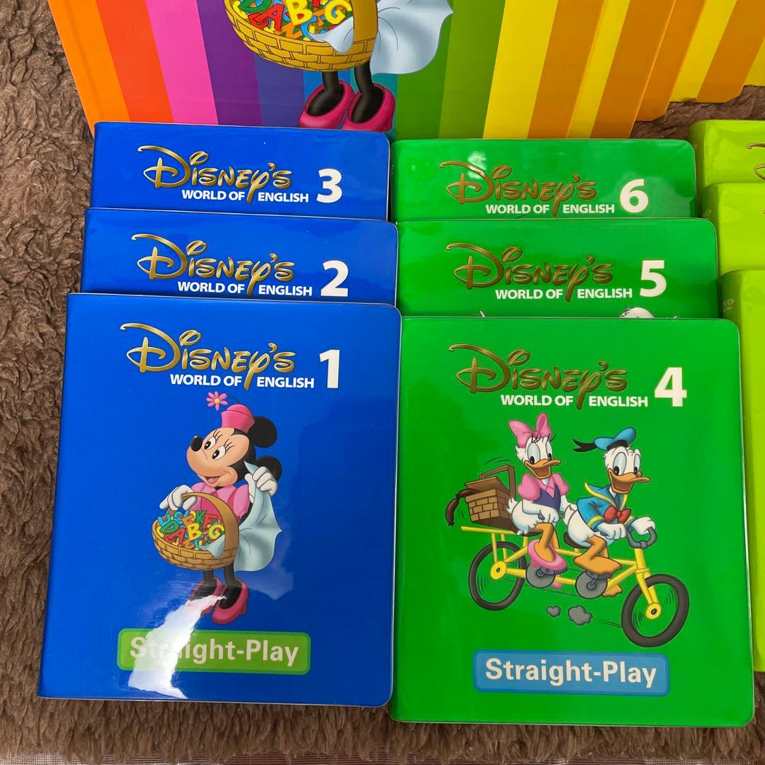 Disney's World of English 本,DVD,カードセット①