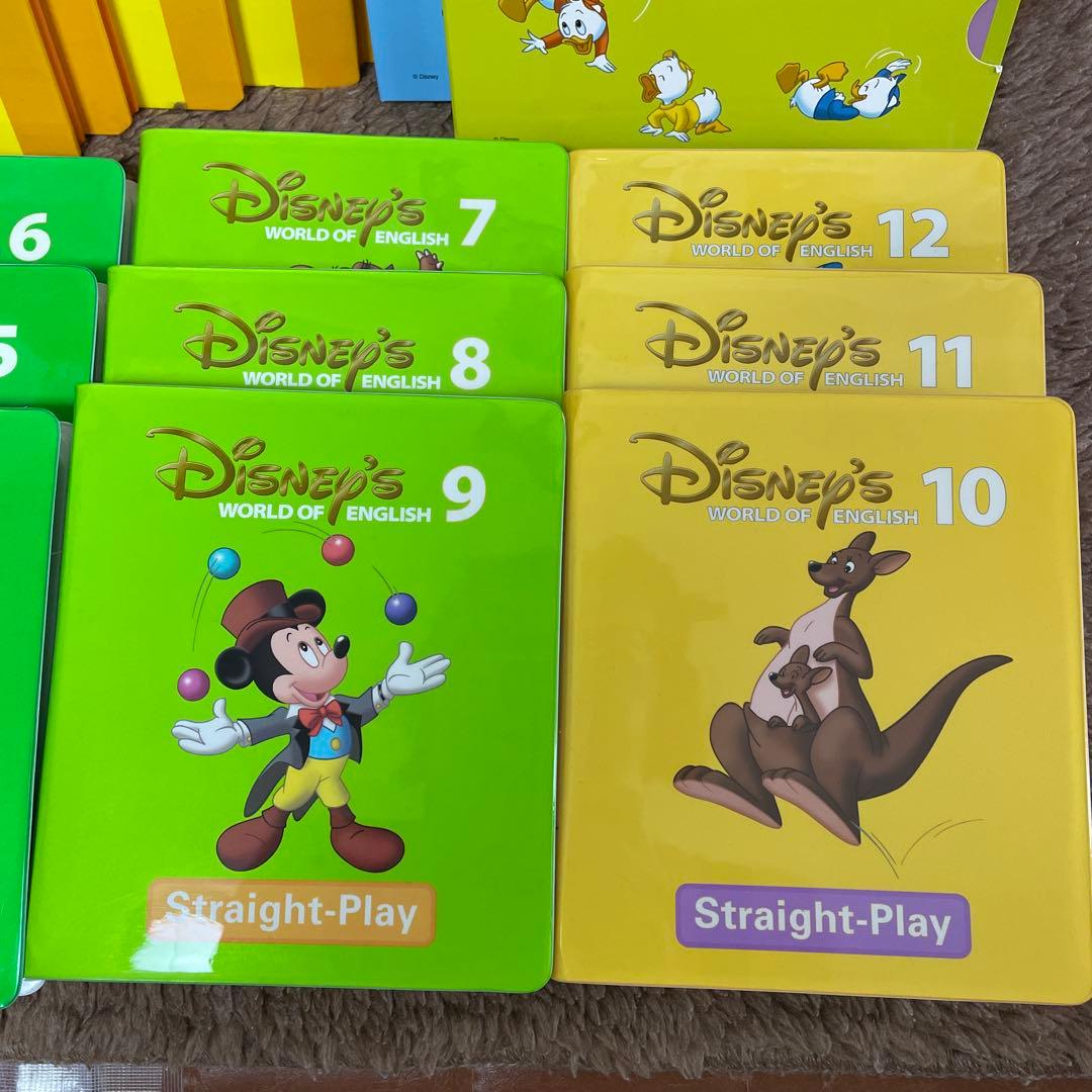 Disney's World of English 本,DVD,カードセット①