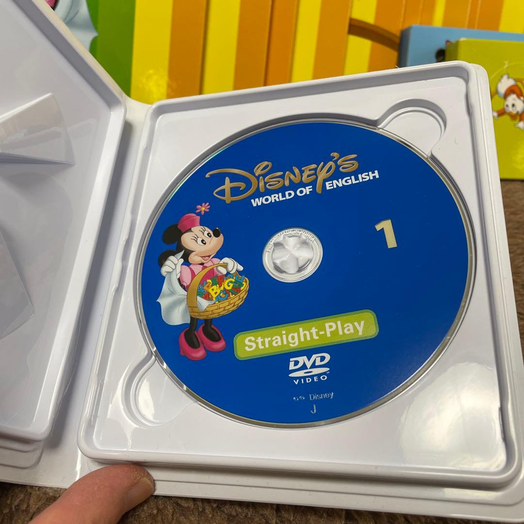 Disney's World of English 本,DVD,カードセット①