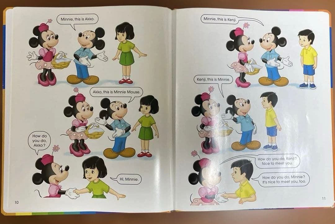 Disney's World of English 本,DVD,カードセット①