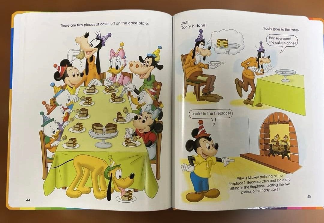 Disney's World of English 本,DVD,カードセット①