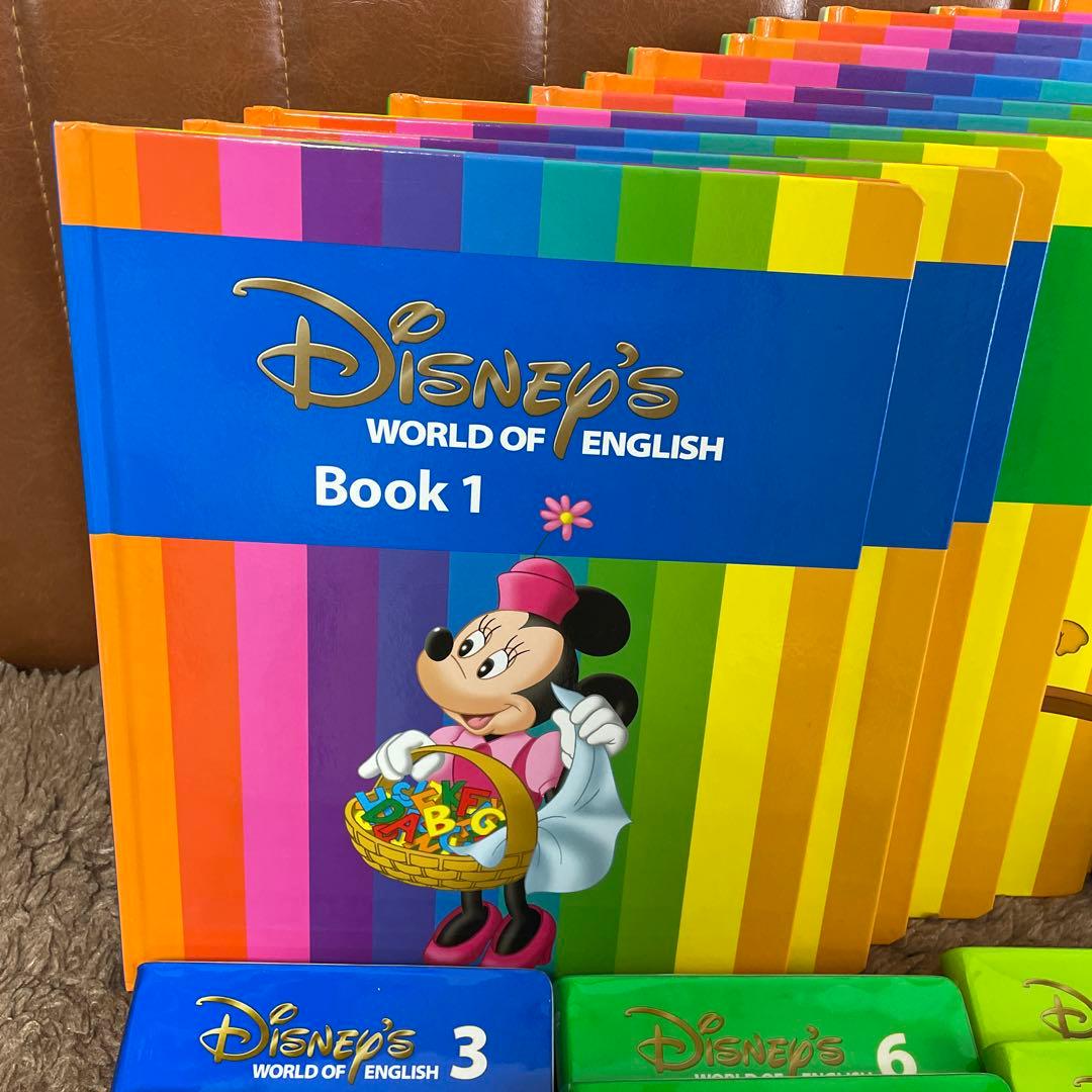 Disney's World of English 本,DVD,カードセット①