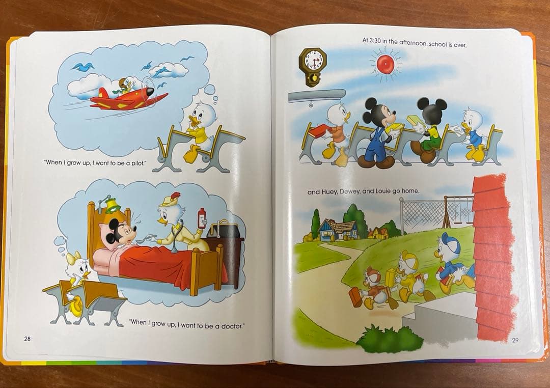 Disney's World of English 本,DVD,カードセット①