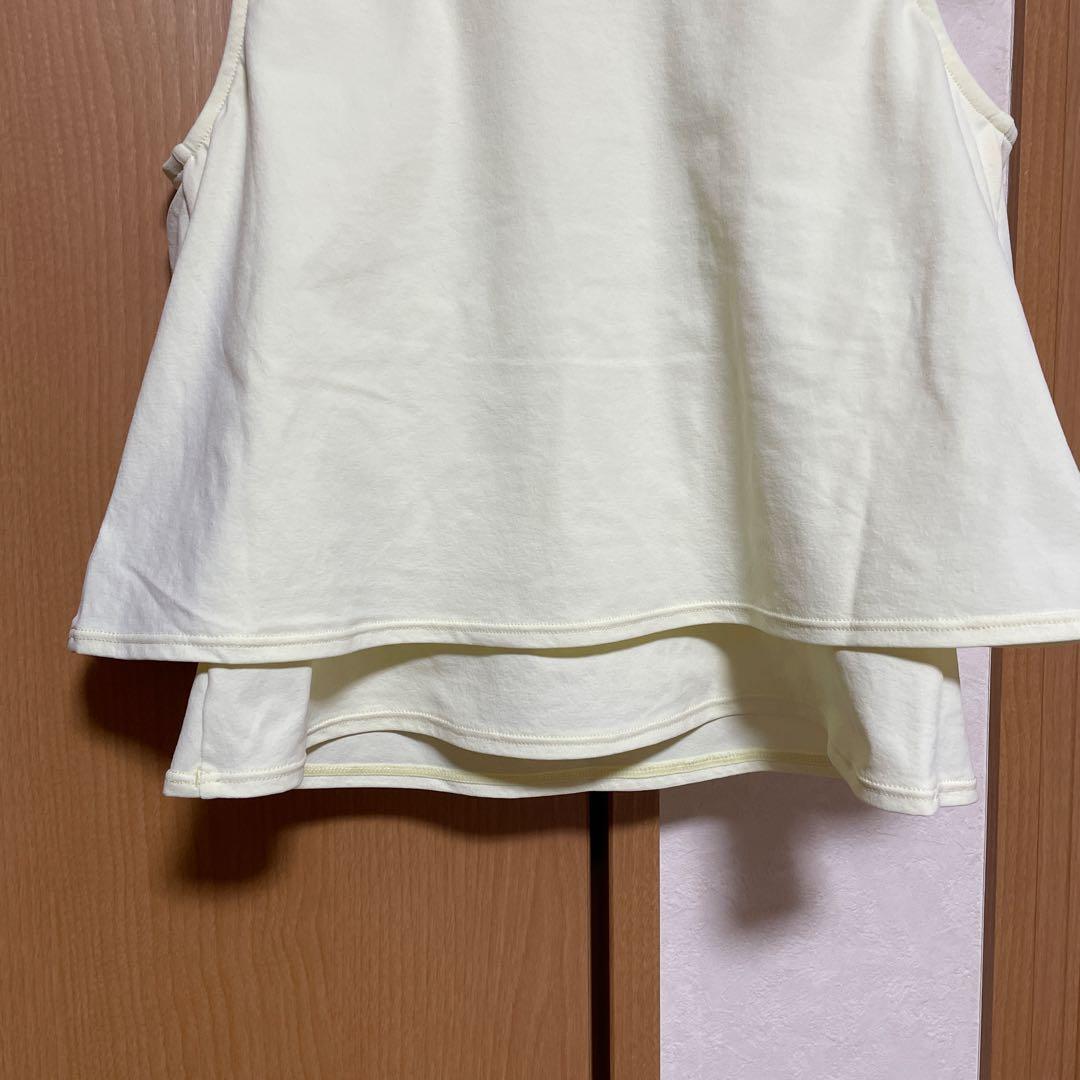 【SUKALA】カップ付きフレアタンクトップ　XS