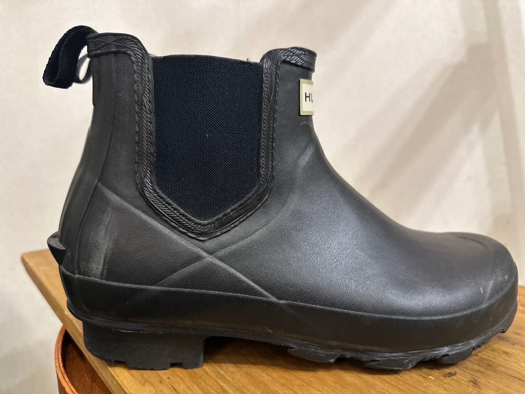 HUNTER ショートブーツ レインブーツ　サイドゴアブーツ