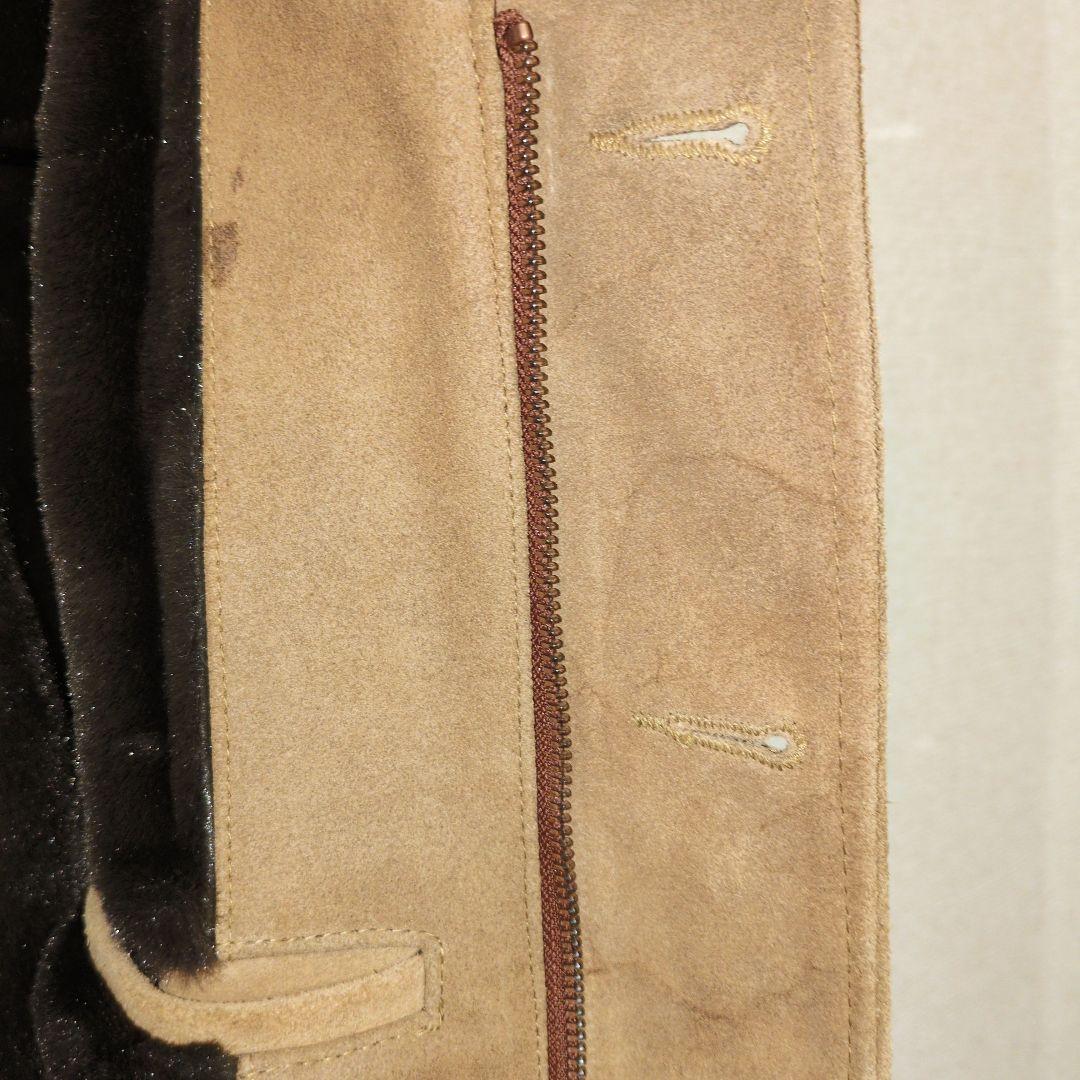 ヒューストン　n1 デッキジャケット　スエードレザー