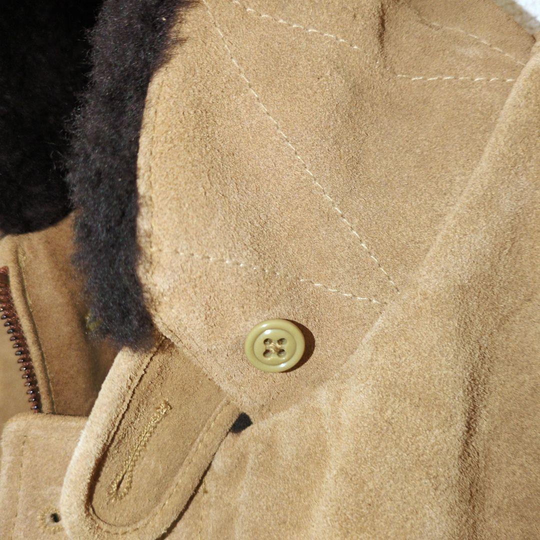 ヒューストン　n1 デッキジャケット　スエードレザー